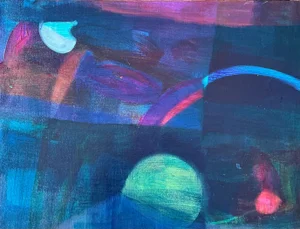 Abstract Contemporary Original Painting by Brenna Giessen