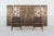 Set of Six Bronze Decorative Panels in the Style of Edgar Brandt Striking set of six Art Deco–inspired decorative panels...