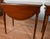 1970 Hickory Furniture English Sheraton Mahogany Inlaid Pembroke Side End Tables For Sale - Image 12 of 16