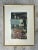 Wood Vintage Framed Mixed Media Artwork on Paper For Sale - Image 7 of 12