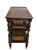 Vintage Baker Milling Road British Colonial Style Three-Tier Stand With Cane Shelves For Sale - Image 9 of 12