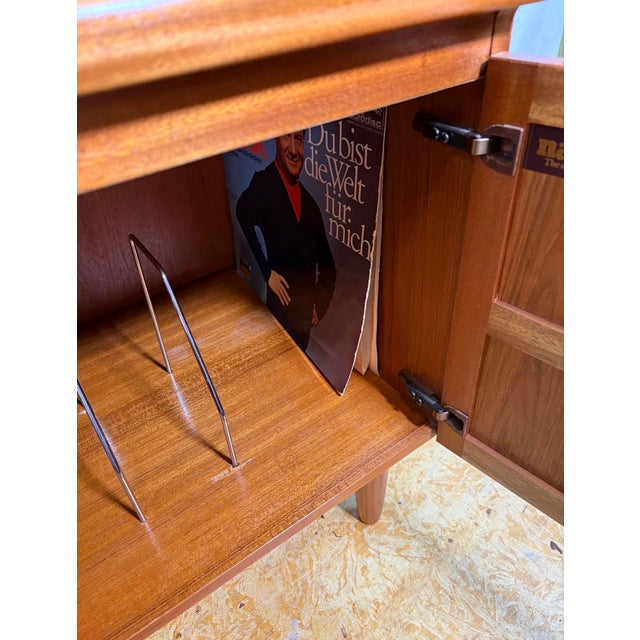 Mid-Century Modern Teak Music Cabinet by Nathan, 1960 For Sale - Image 10 of 14