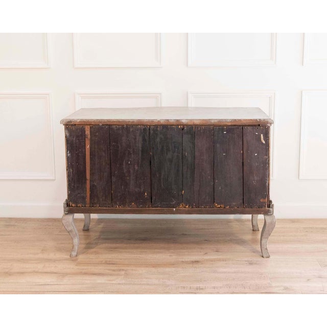 Wood Late 18th-Century Swedish Baroque Chest of Drawers, circa 1790–1810 For Sale - Image 7 of 10