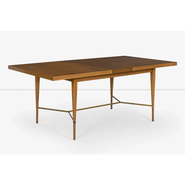 Wood 1950s Paul McCobb for Calvin Dining Set of 7 For Sale - Image 7 of 11