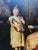 Balle, Bourgeois Scene with a Cat, Oil Painting For Sale - Image 3 of 10