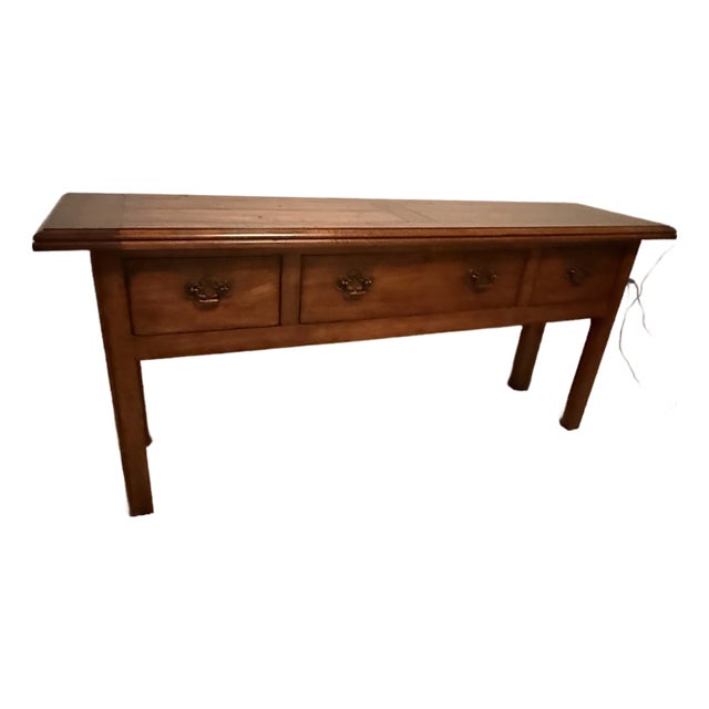 Century Three Drawer Huntboard For Sale
