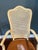 Thomasville Vintage Thomasville French Provincial Cane Back Armchair | French Country Accent Chair | Restoration Project For Sale - Image 4 of 5