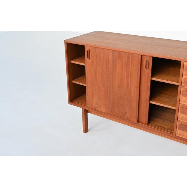 Sideboard in Teak by Anton Borg Randers for Randers Møbelfabrik, Denmark, 1960s For Sale - Image 6 of 18