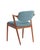 Brown Kai Kristiansen Model 42 Dining Chairs Denmark 1960s Knoll Fabric a Set of 4 For Sale - Image 8 of 13