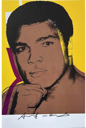 Andy Warhol, Muhammed Ali, Graphic Print