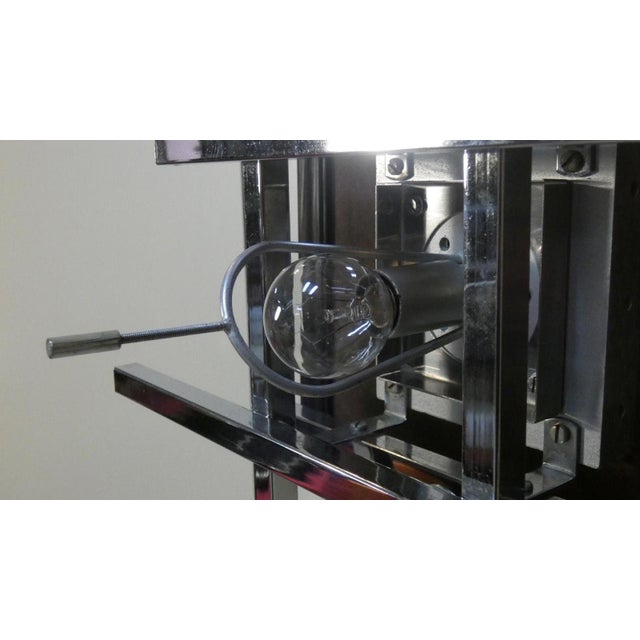 Vintage Murano Glass and Steel Wall Lights by Albano Poli for Poliarte, 1960s, Set of 2 For Sale - Image 15 of 18