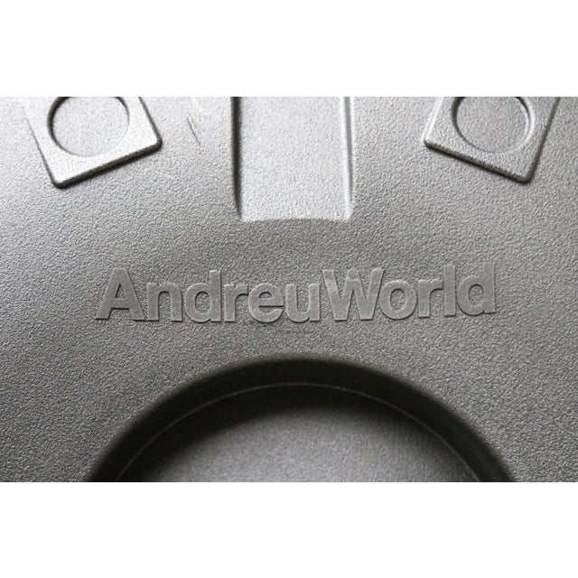 Minimalist Piergiorgio Cazzaniga for Andreu World Reverse Round Occasional Table For Sale - Image 14 of 15