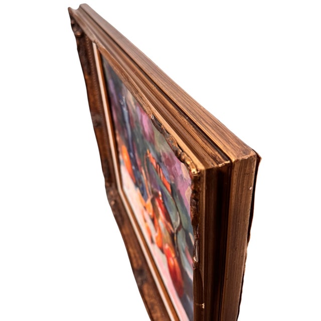 "Copper Teapot With Apple and Orange" Oil Painting by Bruce Williamson For Sale - Image 11 of 13