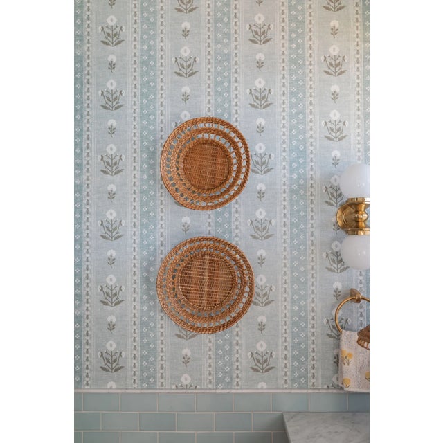 These beautiful baskets are handwoven by artisans in India and are the perfect way to add texture to a bookshelf, table,...