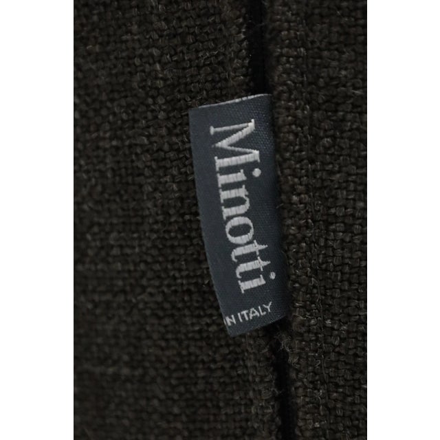 Minotti Portofino Swivel Lounge Chairs, Pair For Sale - Image 10 of 10