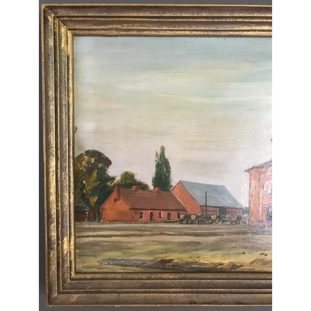 1920s 1920's Kurt Haase-Jastrow Original Framed Painting For Sale - Image 5 of 8
