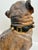 Tan Large 19th Century English Cold-Painted Terracotta Bulldog Figure With Glass Eyes For Sale - Image 8 of 17