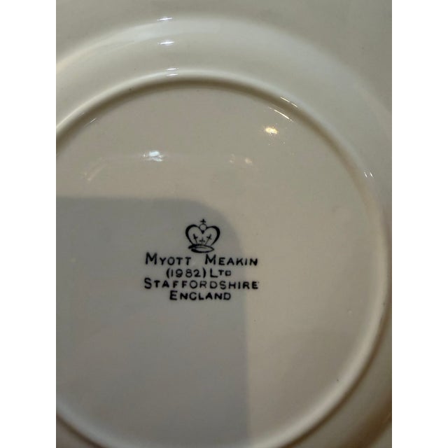 Ceramic Mid 20th Century Myott, Meakin & Co. Ltd. "Jamestown" Pattern Floral Dinnerware Set - 5pcs For Sale - Image 7 of 7