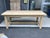 French Farmhouse Stripped Solid-Plank Oak Fram Table For Sale - Image 10 of 12