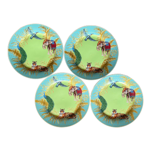 Set of 4 Williams-Sonoma Raj Dinner Plates