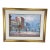Mid 20th Century Stunning 39" Framed Paris Oil Painting – "Burnett" Eiffel Tower For Sale