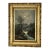 Antique Landscape Painting in Period Lemon Gold Gilt Frame For Sale