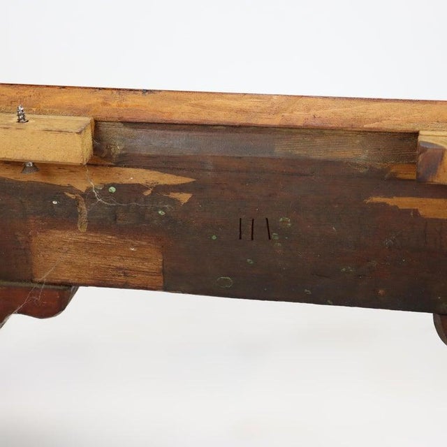 Antique American Empire Classical Flame Mahogany Footstool C1840 For Sale - Image 11 of 11