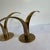 Modern Vintage 1940’s Liljan Lilly Candle Holders Ahlenius Bjork Ystad Metal - a Pair For Sale - Image 3 of 8