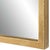 Gracefully curved corners and beautiful gold leaf finish, this metal frame will enhance any room. Sized perfectly for an...