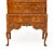 George II Feather-Banded and Walnut Chest on Stand, two short drawers above three long drawers and two small drawers above...