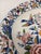 Beautiful vintage oval serving platter made in Japan, featuring a vibrant multicolored pheasant and bird motif surrounded...