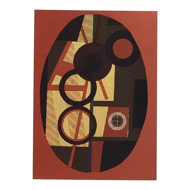 1979 Andre Minaux Original Lithograph Circles For Sale