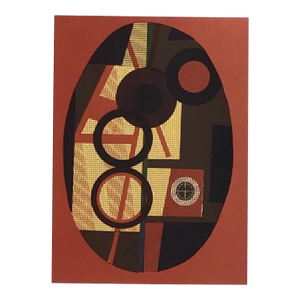 1979 Andre Minaux Original Lithograph Circles