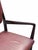 Molded Wood and Bordeaux Skai Armchair from Vittorio Dassi, Italy, 1950s For Sale - Image 4 of 11