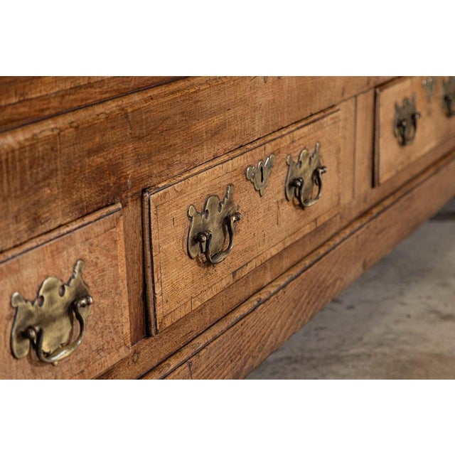 Large English Oak Livery Cupboard, 1790 For Sale - Image 16 of 18