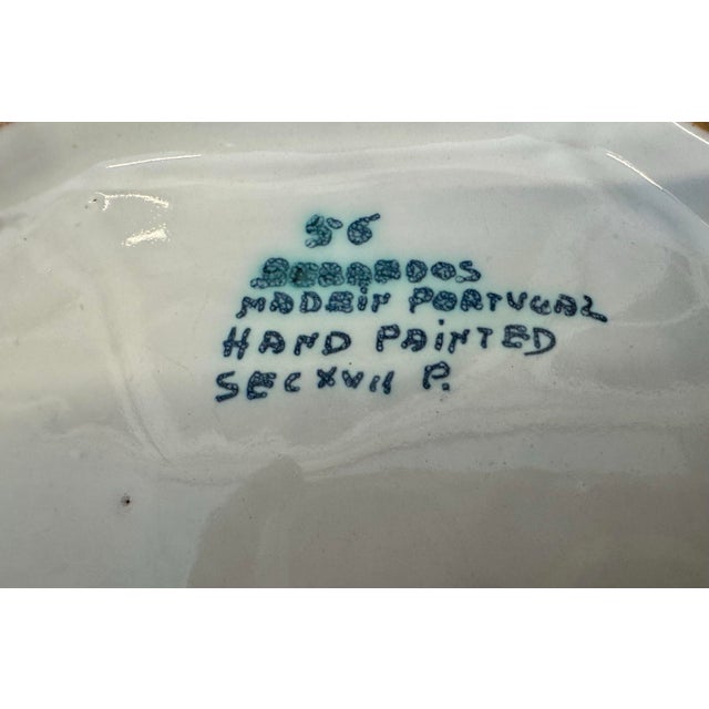 Rustic European Dergedos Portugal Decorative Bowl For Sale - Image 3 of 5