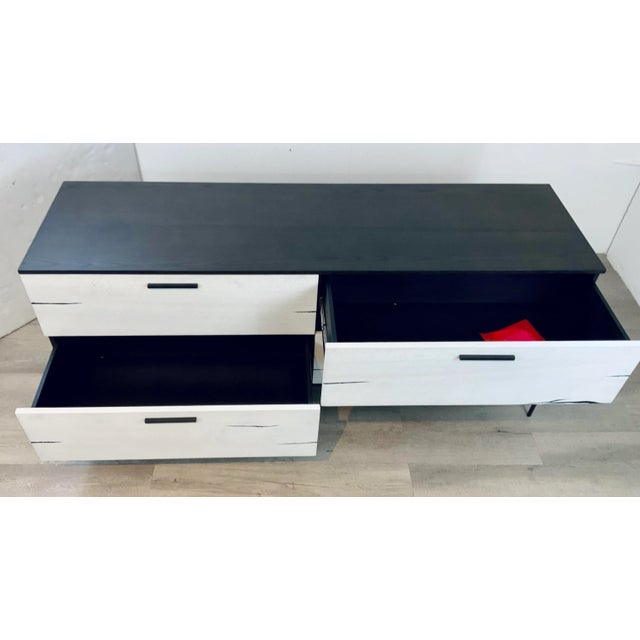 Organic Modern Bleached Yukas Wood Dresser For Sale In Atlanta - Image 6 of 9