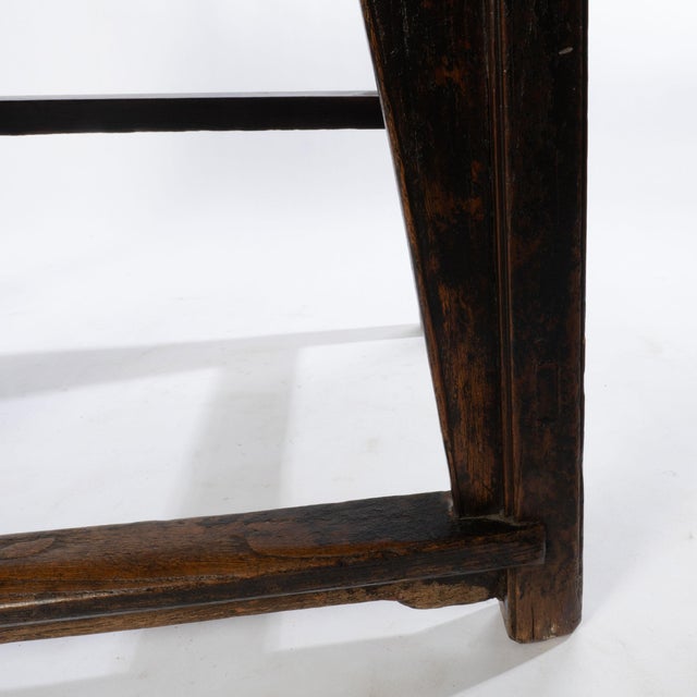 Wood Late 19th Century Antique Chinese Armchair For Sale - Image 7 of 12