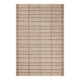 Chris Loves Julia x Loloi Bradley Rose / Blush 3'-6" x 5'-6" Accent Rug For Sale
