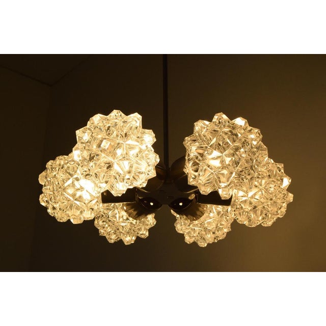 Chandeliers attributed to Kamenicky Senov, 1970s For Sale - Image 11 of 15