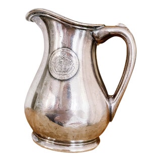 1909 Silver Plated Pitcher From the Alaska Yukon Pacific Exposition in Seattle For Sale