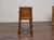 Wood 19th Century French Walnut Side Table With Sliding Door and Turned Legs For Sale - Image 7 of 12