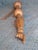 Religious Museum Specimen Antique Brass Torah Pointer Heavy 141g Yad 19th C European Judaica For Sale - Image 3 of 15
