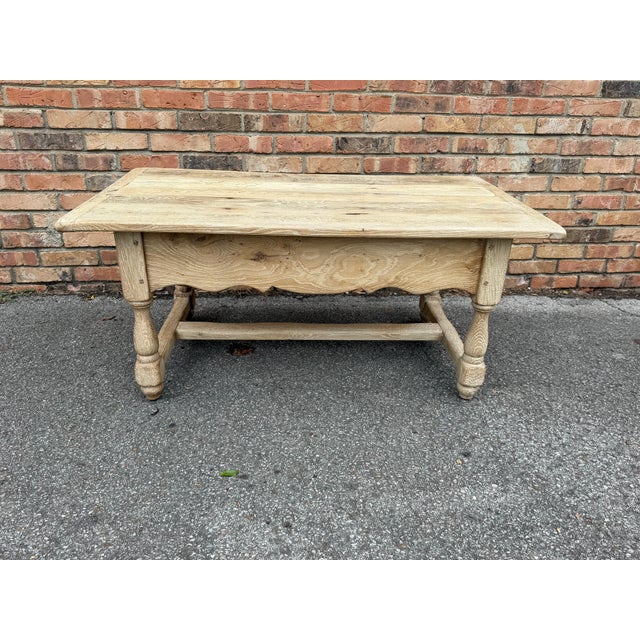 20th Century Scrubbed Coffee Table For Sale - Image 9 of 10