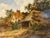 Wood Mid 19th Century John James Wilson 1818 - 1875 Farmhouse at Nutfield Surrey Oil Painting For Sale - Image 7 of 15