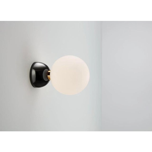 Black Aballs A II Me Golden Wall Lamp by Jaime Hayson for Parachilna For Sale - Image 8 of 11
