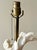 Antique alabaster table lamp with a beautiful and rare form featuring an acanthus leaf and scroll. Please see condition...