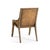 Brown Rustic Western Leather Side Chair For Sale - Image 8 of 8