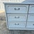 Midcentury Modern Space Age White Laminate 9-Drawer Dresser Chrome Hardware for Restoration For Sale - Image 4 of 15
