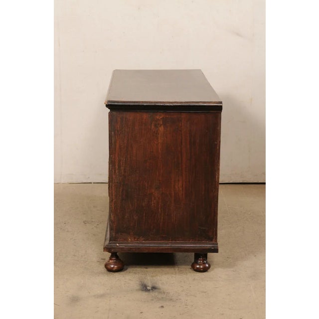 Mid 18th Century 18th Century Italian Chest with Orig. Hardware For Sale - Image 5 of 11